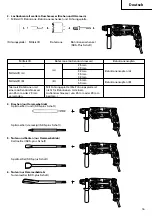 Preview for 17 page of Hitachi DH 24PC3 Handling Instructions Manual