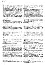 Preview for 20 page of Hitachi DH 24PC3 Handling Instructions Manual