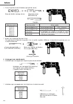 Preview for 34 page of Hitachi DH 24PC3 Handling Instructions Manual