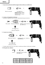 Preview for 36 page of Hitachi DH 24PC3 Handling Instructions Manual