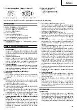 Preview for 37 page of Hitachi DH 24PC3 Handling Instructions Manual