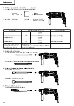 Preview for 44 page of Hitachi DH 24PC3 Handling Instructions Manual