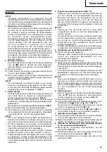 Preview for 47 page of Hitachi DH 24PC3 Handling Instructions Manual