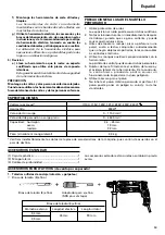 Preview for 51 page of Hitachi DH 24PC3 Handling Instructions Manual