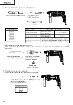 Preview for 52 page of Hitachi DH 24PC3 Handling Instructions Manual