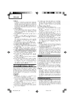 Preview for 74 page of Hitachi DH 24PC3 Handling Instructions Manual