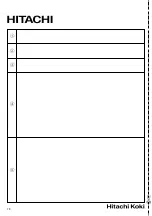 Preview for 80 page of Hitachi DH 24PC3 Handling Instructions Manual