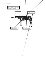 Предварительный просмотр 5 страницы Hitachi DH 24PC3 Technical Data And Service Manual