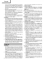 Preview for 28 page of Hitachi DH 24PD2 Handling Instructions Manual