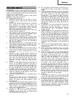 Preview for 31 page of Hitachi DH 24PD2 Handling Instructions Manual