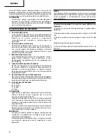 Preview for 38 page of Hitachi DH 24PD2 Handling Instructions Manual