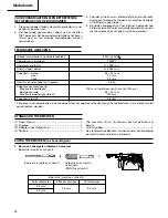 Preview for 40 page of Hitachi DH 24PD2 Handling Instructions Manual