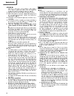 Preview for 44 page of Hitachi DH 24PD2 Handling Instructions Manual