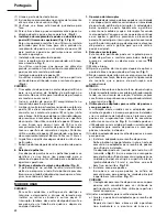 Preview for 60 page of Hitachi DH 24PD2 Handling Instructions Manual