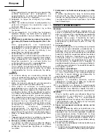 Preview for 68 page of Hitachi DH 24PD2 Handling Instructions Manual