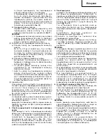 Preview for 69 page of Hitachi DH 24PD2 Handling Instructions Manual