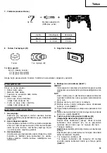 Preview for 59 page of Hitachi DH 24PD3 Handling Instructions Manual