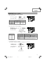 Предварительный просмотр 17 страницы Hitachi DH 25PA Handling Instructions Manual