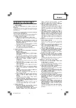 Предварительный просмотр 23 страницы Hitachi DH 25PA Handling Instructions Manual