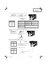 Предварительный просмотр 25 страницы Hitachi DH 25PA Handling Instructions Manual