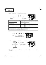 Предварительный просмотр 26 страницы Hitachi DH 25PA Handling Instructions Manual