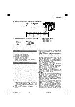 Предварительный просмотр 27 страницы Hitachi DH 25PA Handling Instructions Manual