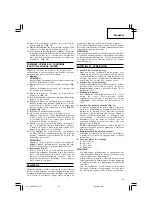 Предварительный просмотр 29 страницы Hitachi DH 25PA Handling Instructions Manual