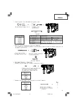 Предварительный просмотр 33 страницы Hitachi DH 25PA Handling Instructions Manual