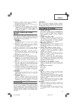 Предварительный просмотр 37 страницы Hitachi DH 25PA Handling Instructions Manual