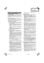 Предварительный просмотр 39 страницы Hitachi DH 25PA Handling Instructions Manual