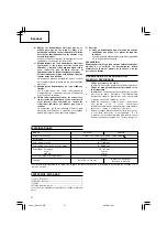 Предварительный просмотр 48 страницы Hitachi DH 25PA Handling Instructions Manual