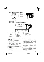 Preview for 51 page of Hitachi DH 25PA Handling Instructions Manual