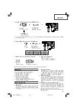 Предварительный просмотр 67 страницы Hitachi DH 25PA Handling Instructions Manual