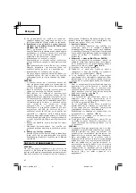 Предварительный просмотр 68 страницы Hitachi DH 25PA Handling Instructions Manual