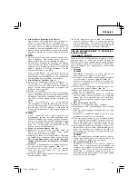 Предварительный просмотр 69 страницы Hitachi DH 25PA Handling Instructions Manual