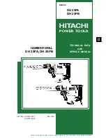 Hitachi DH 25PA Technical Data And Service Manual preview