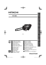 Hitachi DH 36DL Handling Instructions Manual preview