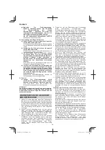 Preview for 20 page of Hitachi DH 36DL Handling Instructions Manual