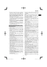 Preview for 21 page of Hitachi DH 36DL Handling Instructions Manual