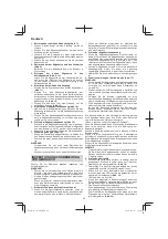 Preview for 26 page of Hitachi DH 36DL Handling Instructions Manual