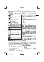 Preview for 33 page of Hitachi DH 36DL Handling Instructions Manual