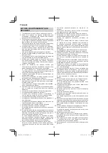 Preview for 36 page of Hitachi DH 36DL Handling Instructions Manual