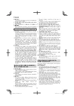 Preview for 40 page of Hitachi DH 36DL Handling Instructions Manual