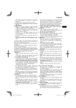 Preview for 41 page of Hitachi DH 36DL Handling Instructions Manual