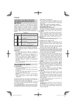 Preview for 42 page of Hitachi DH 36DL Handling Instructions Manual