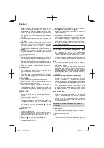 Preview for 86 page of Hitachi DH 36DL Handling Instructions Manual