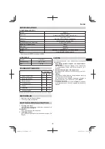 Preview for 135 page of Hitachi DH 36DL Handling Instructions Manual