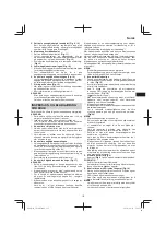 Preview for 137 page of Hitachi DH 36DL Handling Instructions Manual