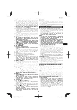 Preview for 139 page of Hitachi DH 36DL Handling Instructions Manual