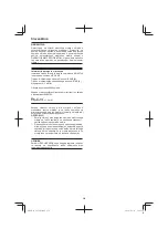 Preview for 254 page of Hitachi DH 36DL Handling Instructions Manual